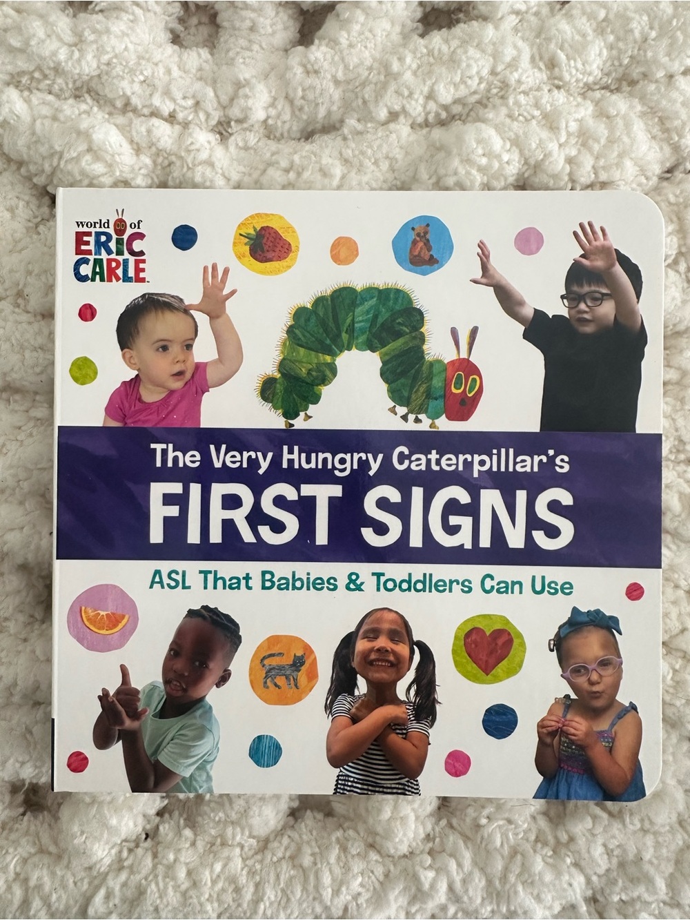 World of Eric Carle The Very Hungry Caterpillar's First Signs - Purple